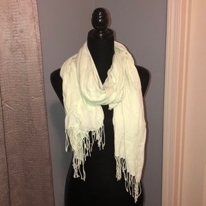 Soft Light Green Scarf